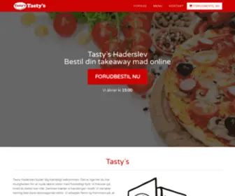 Tastys-Pizza.dk(Tasty`s, Haderslev) Screenshot