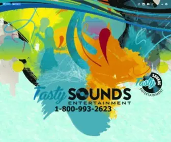 Tastysounds.com(Los Angeles DJ) Screenshot