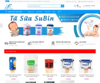 Tasuasubin.com(Tã Sữa SuBin) Screenshot