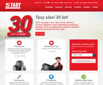Tasy.cz(Pneuservis, prodej pneu a autoservis) Screenshot