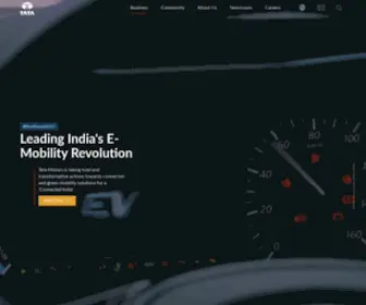 Tata.com(The Tata group) Screenshot