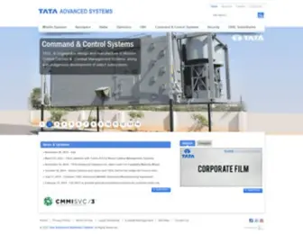 Tataadvancedsystems.com(TATA ADVANCED SYSTEMS) Screenshot