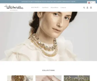 Tataborello.com(Tataborello Handmade in Italy) Screenshot