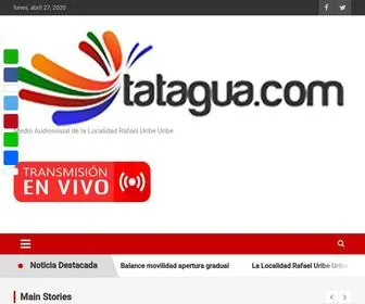 Tatagua.com(Medio Audiovisual de la Localidad Rafael Uribe Uribe) Screenshot