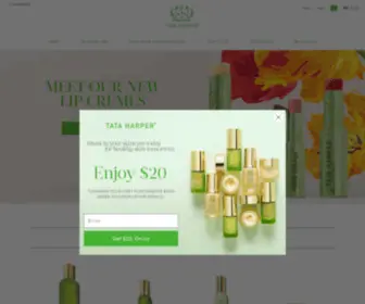Tataharperskincare.com(Tata Harper Skincare) Screenshot