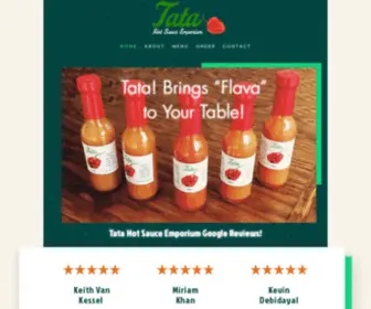 Tatahotse.com(Hot Sauce) Screenshot