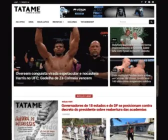 Tatame.com.br(Tudo sobre Lutas) Screenshot