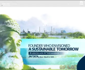 Tatasteel.com(Tata Steel) Screenshot