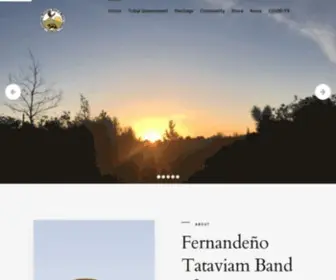 Tataviam-NSN.us(Fernandeño Tataviam Band of Mission Indians) Screenshot