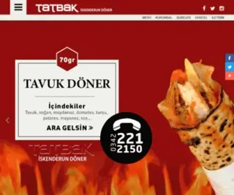 Tatbakdoner.com.tr(TATBAK) Screenshot