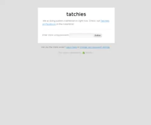 Tatchies.com(Tatchies) Screenshot