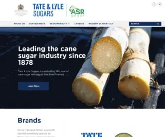 Tateandlylesugars.com(Tate & Lyle Sugars) Screenshot