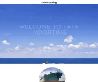 Tateimporting.com(Mysite) Screenshot