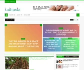 Tathasta.com(All about dumpster rentals and recycling) Screenshot