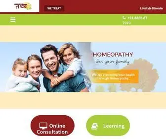 Tathyahomeoclinic.com(Tathya Homeo Clinic) Screenshot