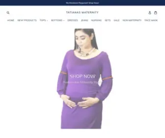 Tatianasmaternity.com(Tatiana&amp;#39s Maternity) Screenshot