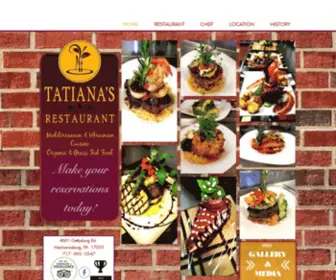 Tatianasrestaurant.com(Tatianas-restaurant) Screenshot