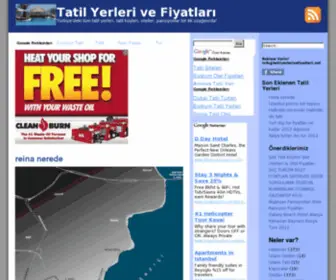 Tatilyerlerivefiyatlari.net(Tatil yerleri ve fiyatları) Screenshot