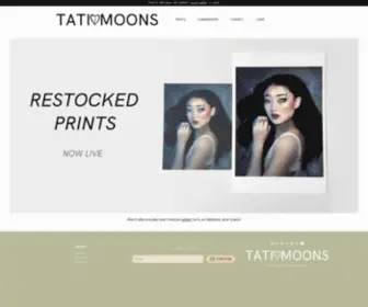 Tatimoons.com(Tati moons) Screenshot