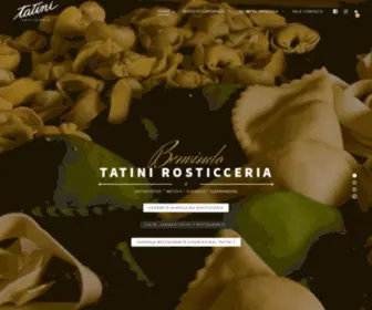 Tatini.com.br(Tatini Rosticceria) Screenshot