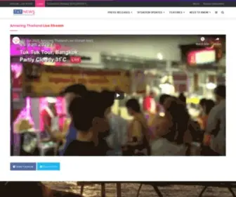 Tatnews.org(The TAT News microsite at is the official online newsroom of the Tourism Authority of Thailand (TAT)) Screenshot