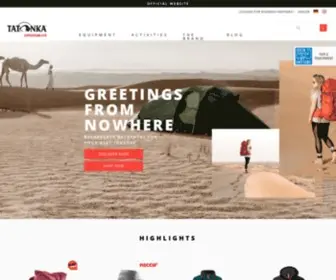 Tatonka.com Screenshot