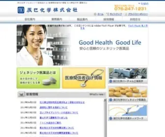 Tatsumi-Kagaku.com(辰巳化学（株）) Screenshot