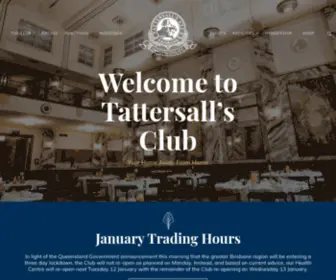 Tattersallsclub.com.au(Tattersalls Club) Screenshot