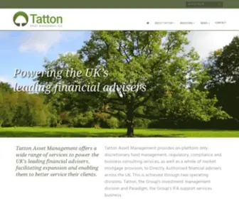 Tattonassetmanagement.com(Discretionary Fund Management) Screenshot