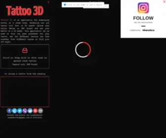 Tattoo-3D.com(Tattoo3d) Screenshot