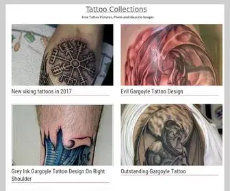 Tattoo-Collections.com(Tattoo Collections Free Tattoo Pictures) Screenshot