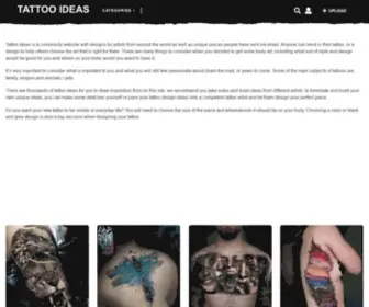 Tattoo-Ideas.com(Best ideas for tattoos) Screenshot