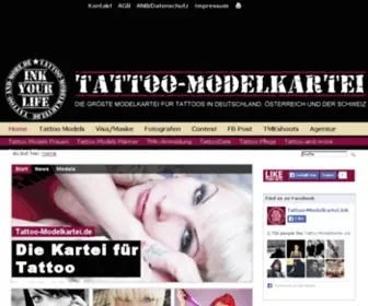 Tattoo-Modelkartei.de(Tattoo Modelkartei) Screenshot