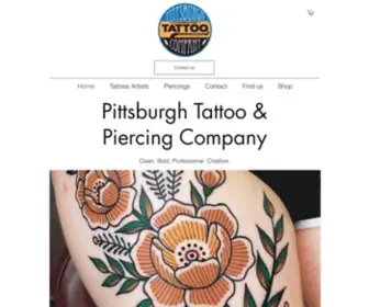 Tattoo-Pittsburgh.com(Pittsburgh Tattoo &amp; Piercing Company) Screenshot