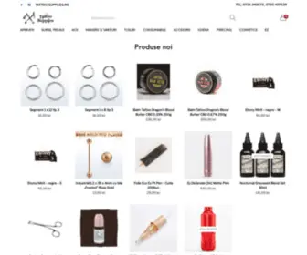 Tattoo-Supplies.ro(Produse profesionale pentru tatuaje) Screenshot