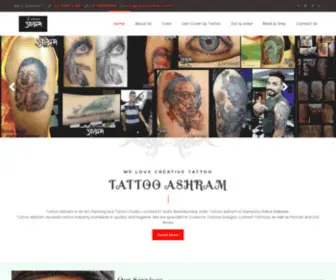 Tattooashram.in(Best Tattoo Studio in Navi Mumbai) Screenshot