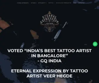 Tattoobangalore.com(Eternal Expression) Screenshot