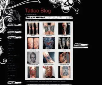 Tattooblog.com(Tattoo Blog) Screenshot