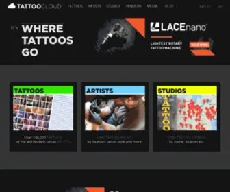 Tattoocloud.com(It's Where Tattoos Go) Screenshot