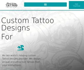 Tattoodesignspro.com(Leading Tattoo Designs Provider) Screenshot