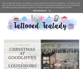 Tattooedtealady.com(Tattooed Tealady) Screenshot