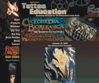 Tattooeducation.com(Tattoo Education) Screenshot