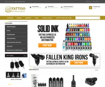 Tattooexpresssupply.com(Tattoo Express Supply) Screenshot