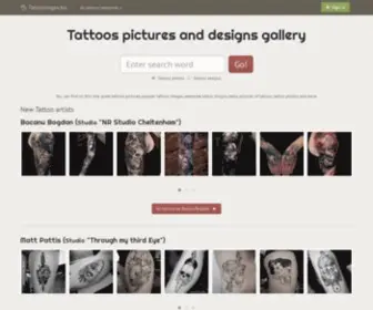 Tattooimages.biz(Tattoo pictures gallery) Screenshot