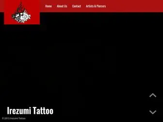 Tattookc.com(Irezumi Tattoo) Screenshot