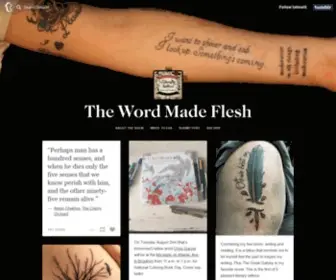 Tattoolit.com(The Word Made Flesh) Screenshot