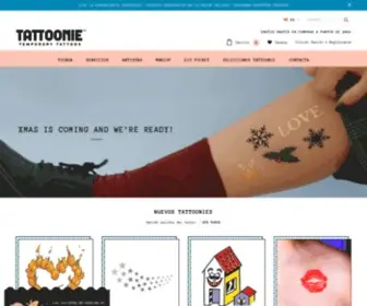 Tattooniedesign.com(Tattoonie Temporary Tattoos) Screenshot