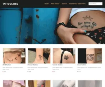 Tattoos.org(Arm tattoo) Screenshot