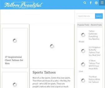 Tattoosbeautiful.com(Tattoos Beautiful) Screenshot