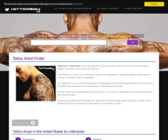 Tattoosby.com(The Tattoo Artists Wordlwide Guide) Screenshot